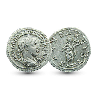 Romeinse munt - Gordianus III 238-244 - Denarius 241-242 | Munt